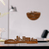 Standing Skyline Vianen Palissander houten cadeau decoratie relatiegeschenk van WoodWideCities