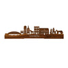 Standing Skyline Vianen Palissander houten cadeau decoratie relatiegeschenk van WoodWideCities