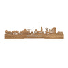 Standing Skyline Wassenaar Eiken houten cadeau decoratie relatiegeschenk van WoodWideCities