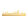 Standing Skyline Winschoten Metallic Goud gerecycled kunststof cadeau decoratie relatiegeschenk van WoodWideCities