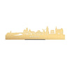 Standing Skyline Winsum Metallic Goud gerecycled kunststof cadeau decoratie relatiegeschenk van WoodWideCities