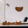 Standing Skyline Zandvoort Palissander houten cadeau decoratie relatiegeschenk van WoodWideCities