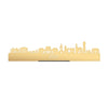 Standing Skyline Zeist Metallic Goud gerecycled kunststof cadeau decoratie relatiegeschenk van WoodWideCities