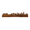 Standing Skyline Zeist Palissander houten cadeau decoratie relatiegeschenk van WoodWideCities