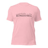 T-Shirt Baarle-Nassau Pink S houten cadeau decoratie relatiegeschenk van WoodWideCities