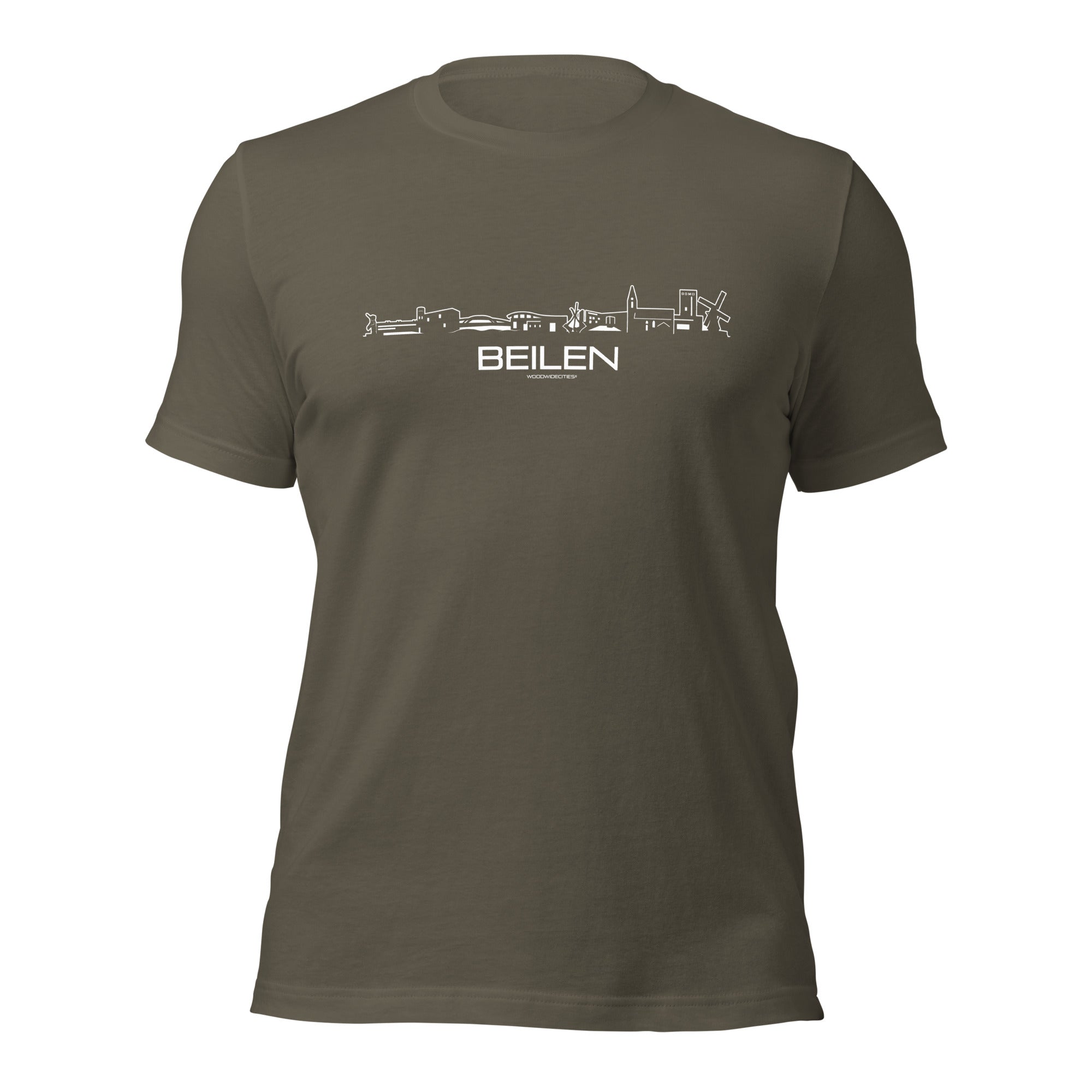 T-Shirt Beilen Army S houten cadeau decoratie relatiegeschenk van WoodWideCities