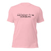 T-Shirt Doesburg Pink S houten cadeau decoratie relatiegeschenk van WoodWideCities