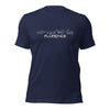 T-Shirt Florence Navy S houten cadeau decoratie relatiegeschenk van WoodWideCities