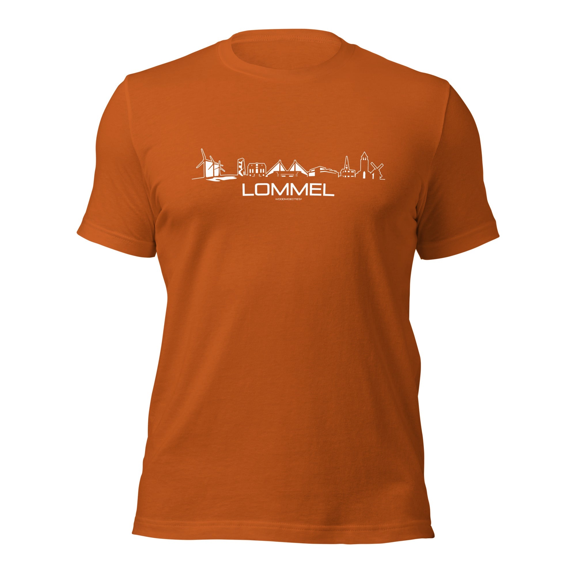 T-Shirt Lommel Autumn S houten cadeau decoratie relatiegeschenk van WoodWideCities