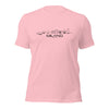 T-Shirt Milano Pink S houten cadeau decoratie relatiegeschenk van WoodWideCities
