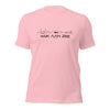 T-Shirt Wijk aan Zee Pink S houten cadeau decoratie relatiegeschenk van WoodWideCities