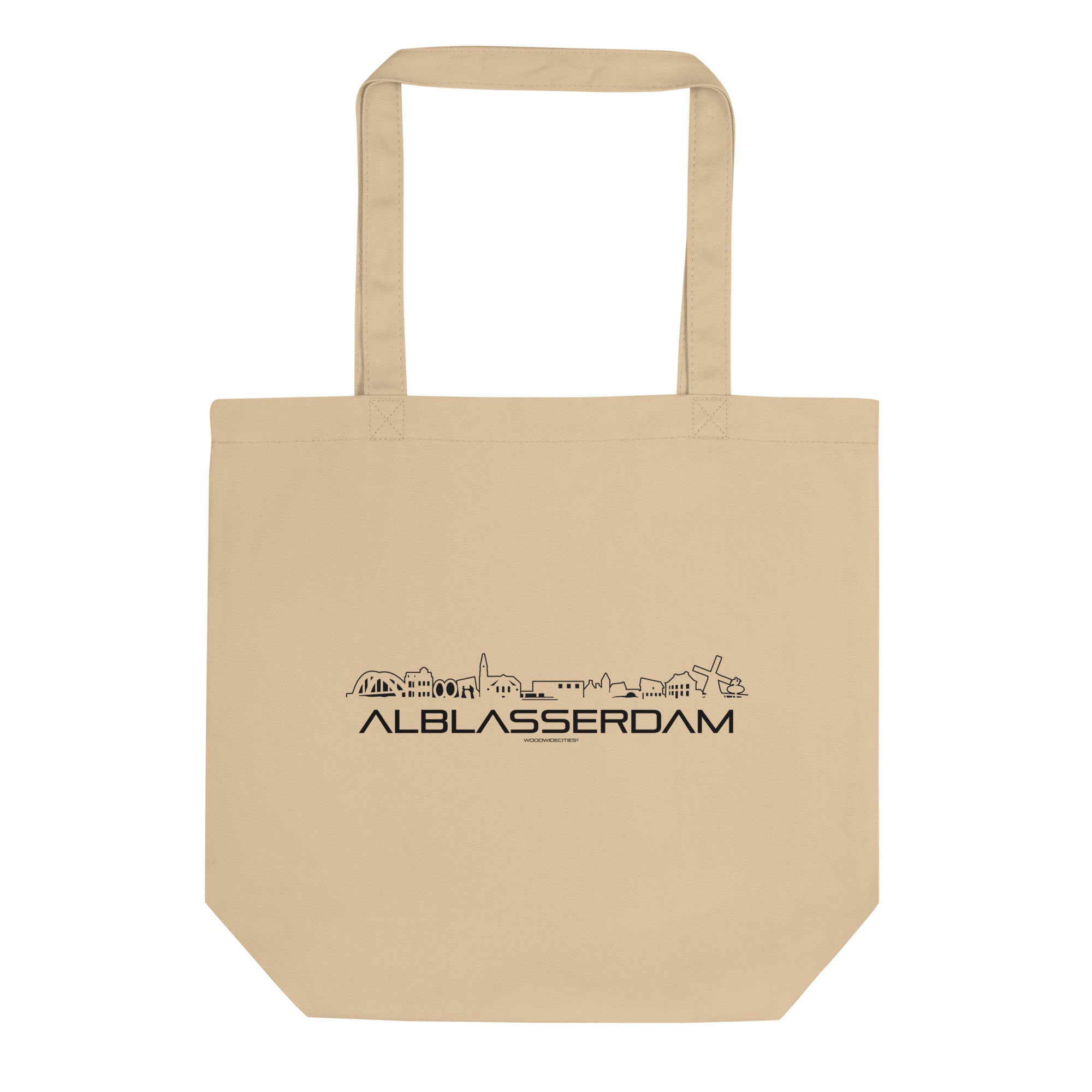 Tas Econscious Alblasserdam Oyster houten cadeau decoratie relatiegeschenk van WoodWideCities