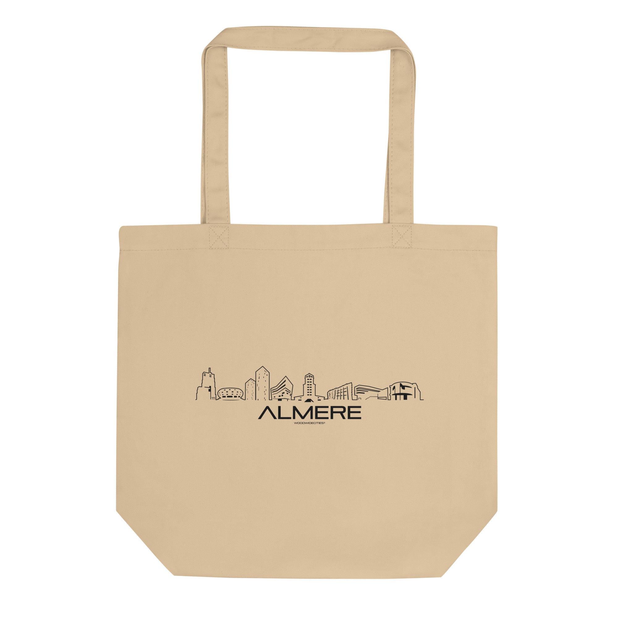 Tas Econscious Almere Oyster houten cadeau decoratie relatiegeschenk van WoodWideCities