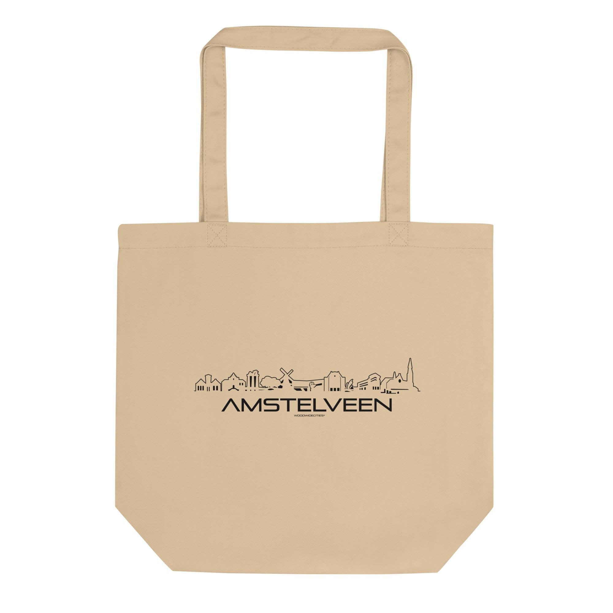 Tas Econscious Amstelveen Oyster houten cadeau decoratie relatiegeschenk van WoodWideCities