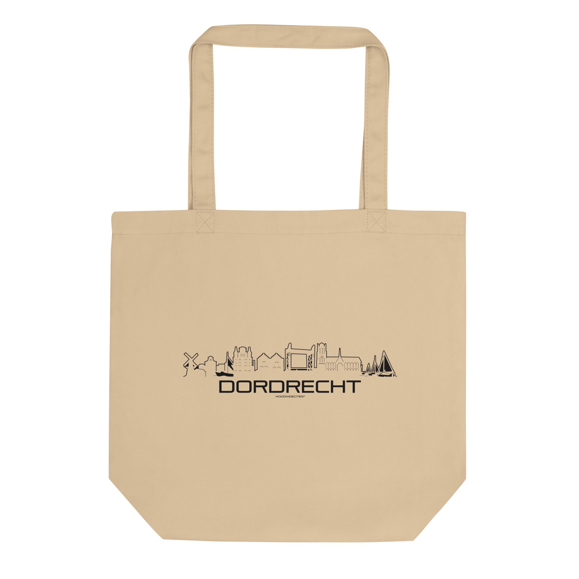 Tas Econscious Dordrecht Oyster houten cadeau decoratie relatiegeschenk van WoodWideCities