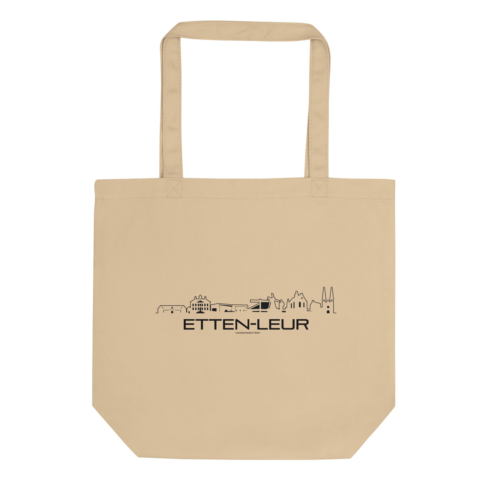 Tas Econscious Etten-Leur Oyster houten cadeau decoratie relatiegeschenk van WoodWideCities