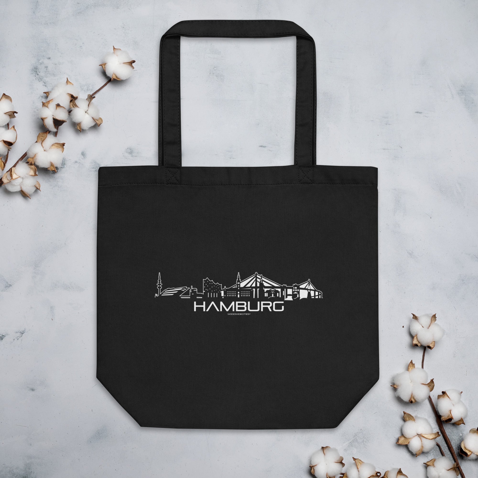 Tas Econscious Hamburg houten cadeau decoratie relatiegeschenk van WoodWideCities