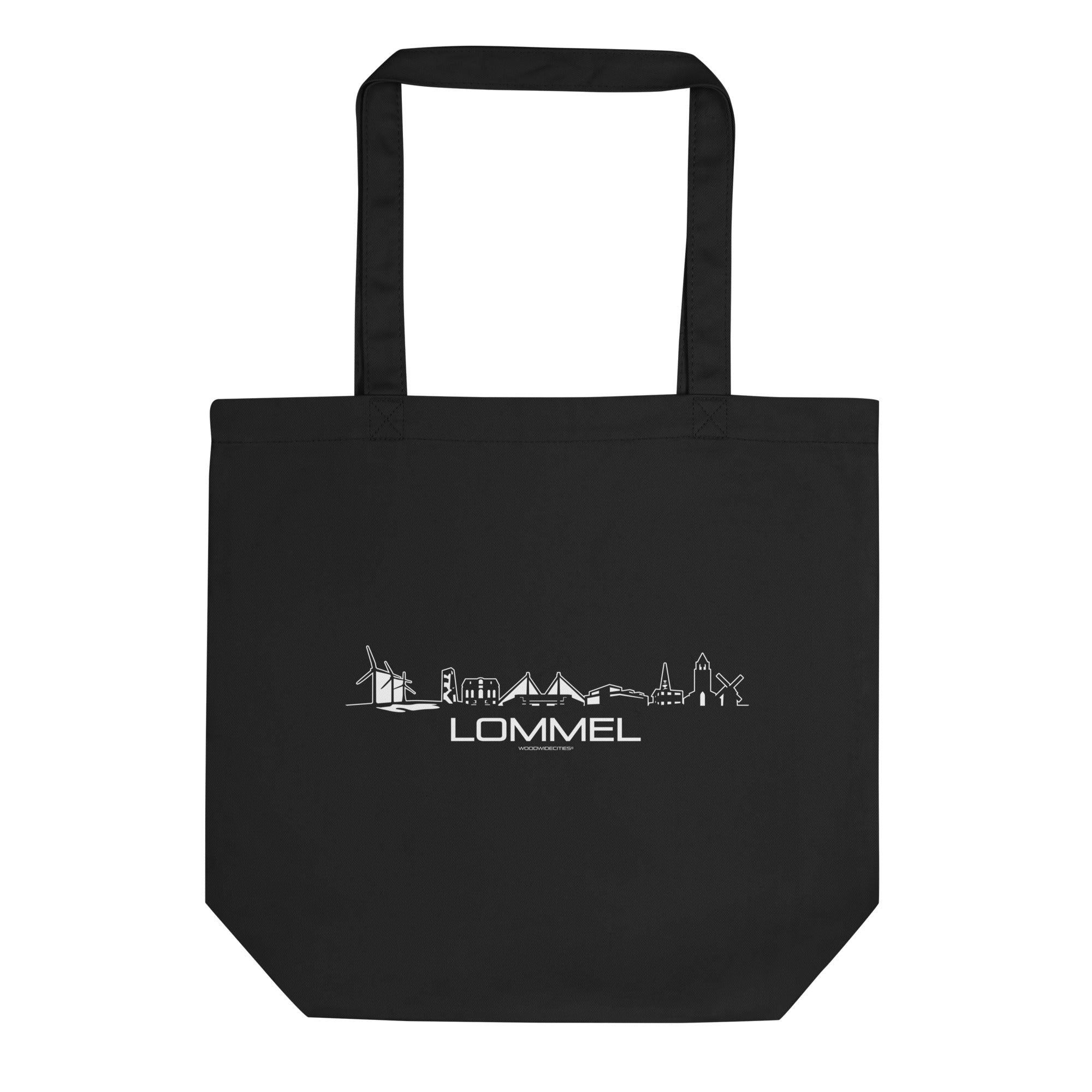 Tas Econscious Lommel Black houten cadeau decoratie relatiegeschenk van WoodWideCities