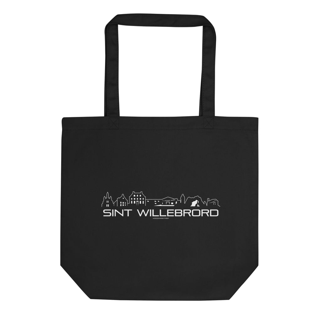 Tas Econscious Sint Willebrord Black houten cadeau decoratie relatiegeschenk van WoodWideCities