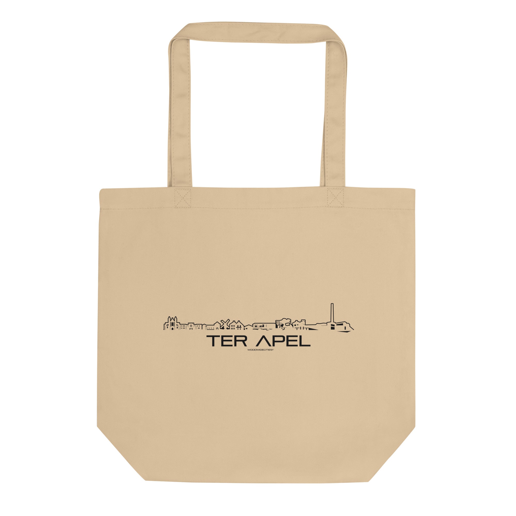 Tas Econscious Ter Apel Oyster houten cadeau decoratie relatiegeschenk van WoodWideCities