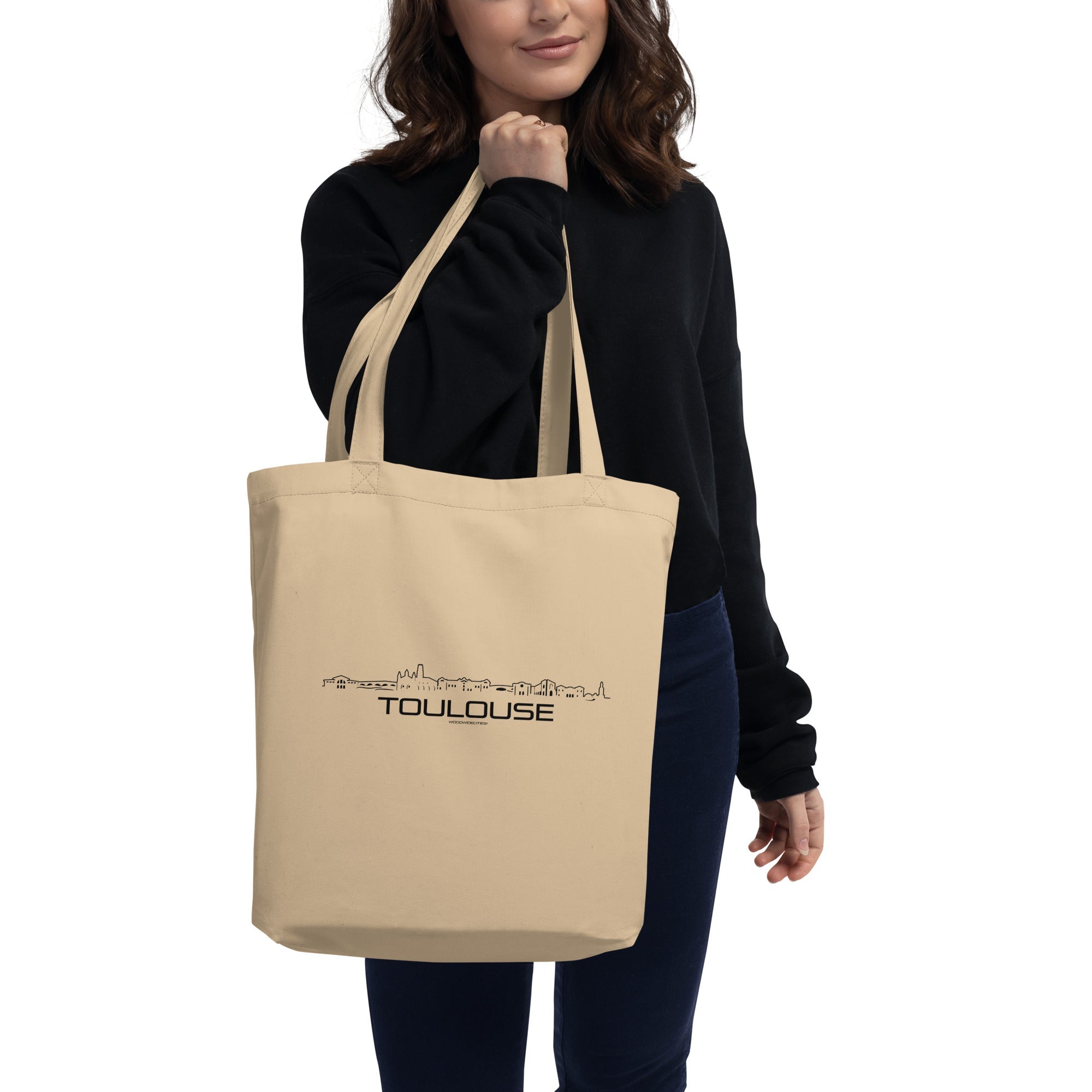 Tas Econscious Toulouse houten cadeau decoratie relatiegeschenk van WoodWideCities