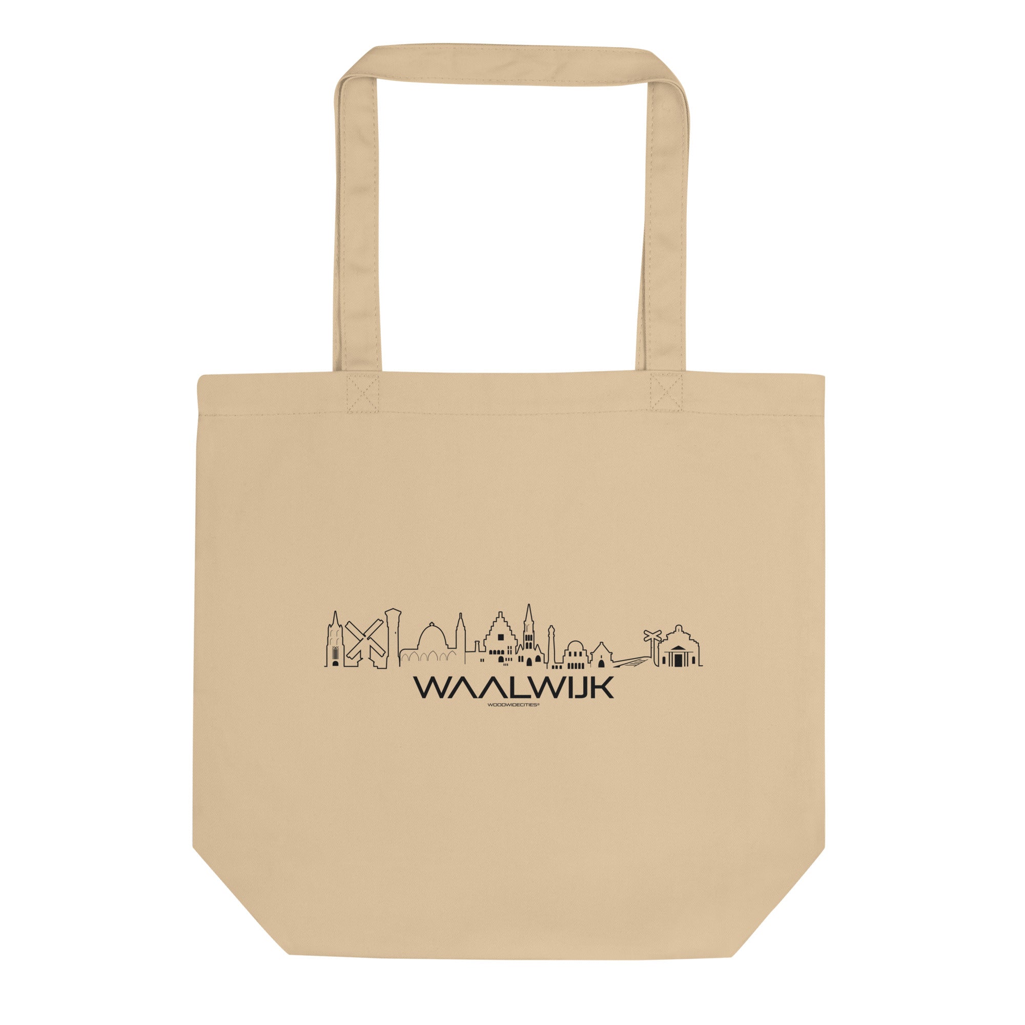 Tas Econscious Waalwijk Oyster houten cadeau decoratie relatiegeschenk van WoodWideCities