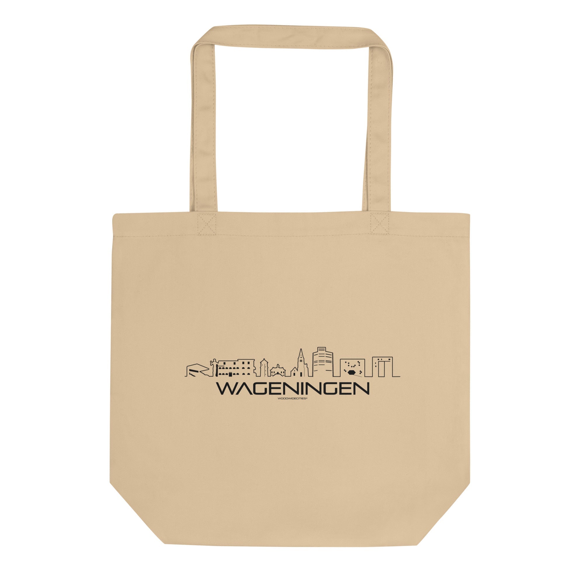 Tas Econscious Wageningen Oyster houten cadeau decoratie relatiegeschenk van WoodWideCities