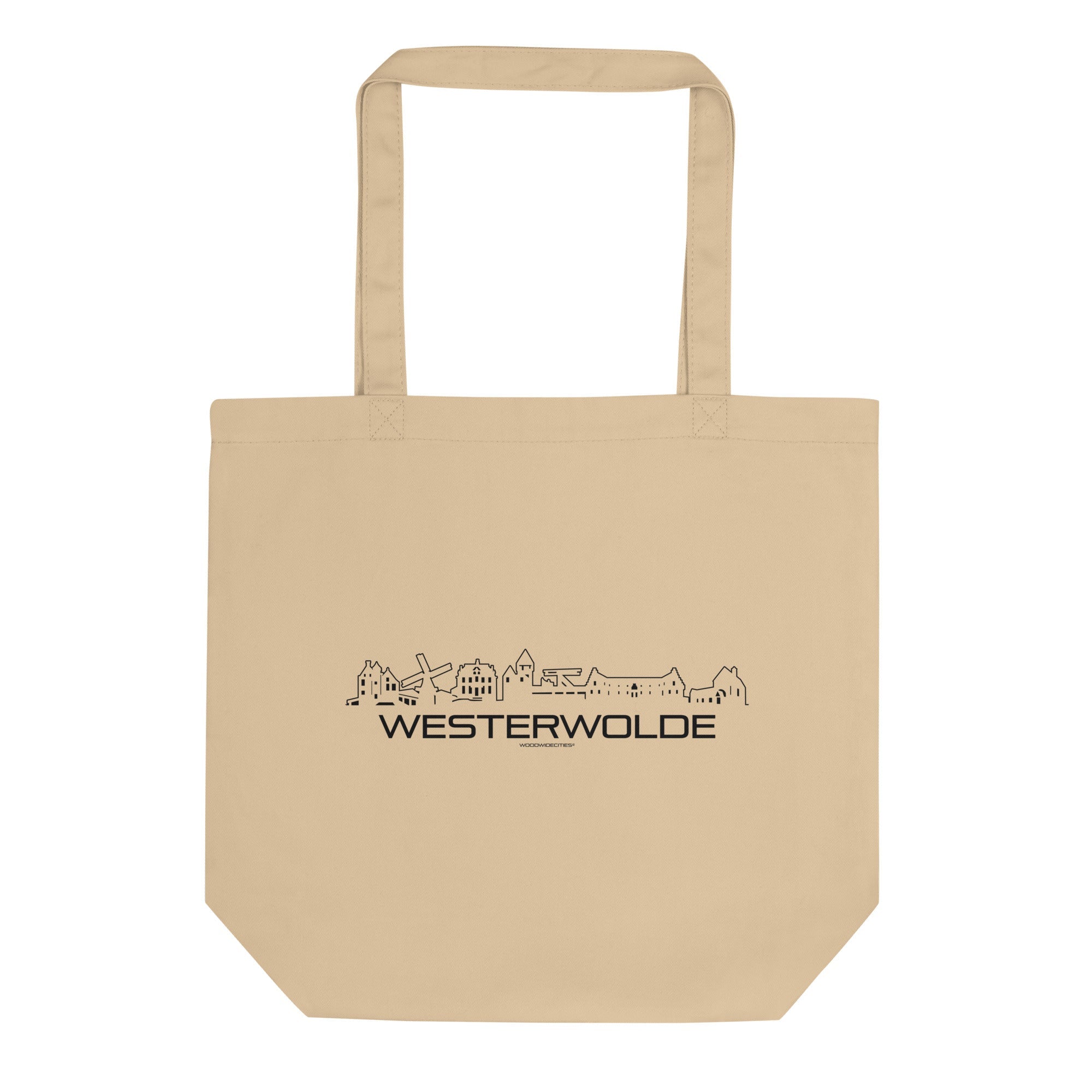 Tas Econscious Westerwolde Oyster houten cadeau decoratie relatiegeschenk van WoodWideCities