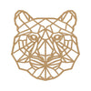 Geometrische Dieren Tijger Bamboe houten cadeau decoratie relatiegeschenk van WoodWideCities